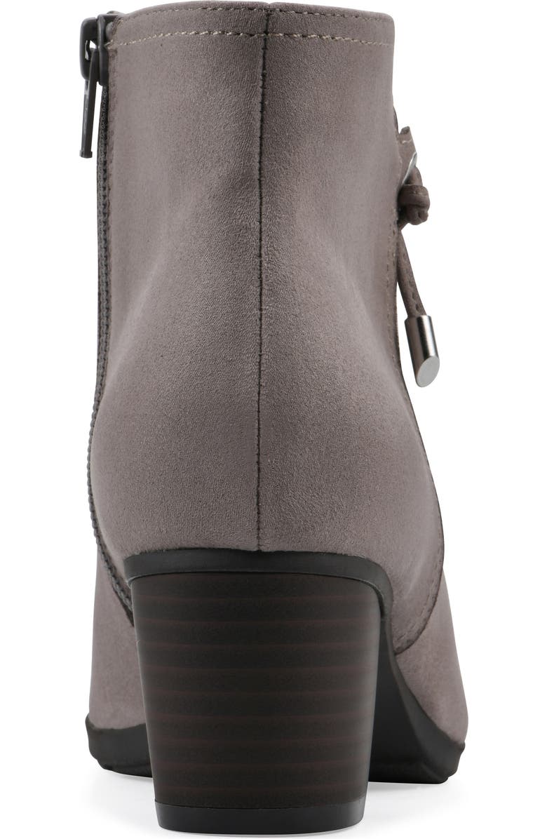 CLIFFS BY WHITE MOUNTAIN Angelo Bootie, Alternate, color, Grey Taupe Fabric