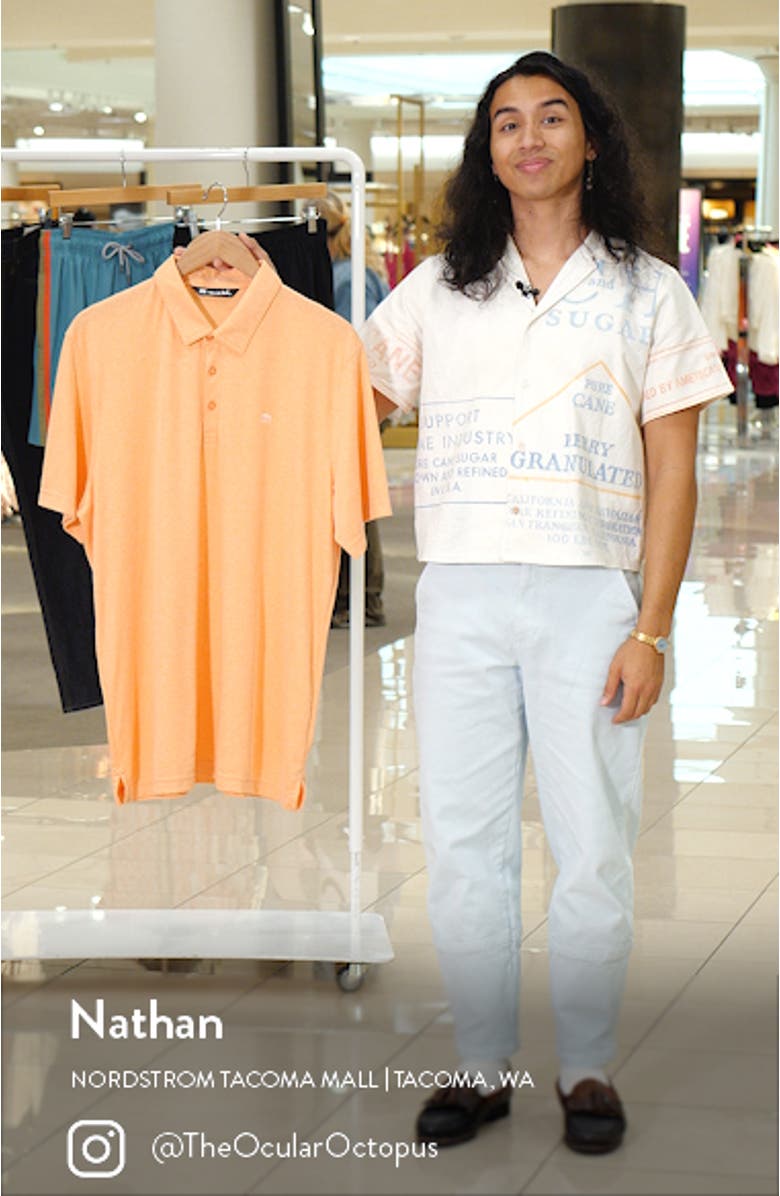 Mucho Gusto Solid Polo Shirt, sales video thumbnail