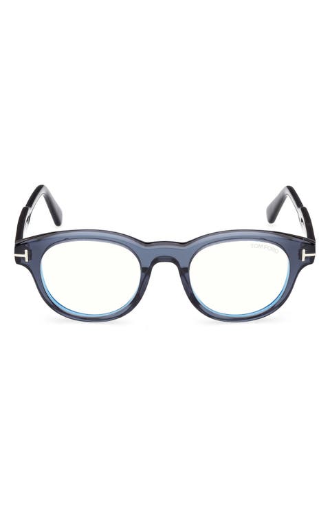 47mm Round Optical Glasses