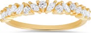 Queen Jewels Cubic Zirconia Multicut Band Ring