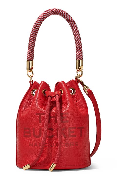 The Leather Bucket Bag