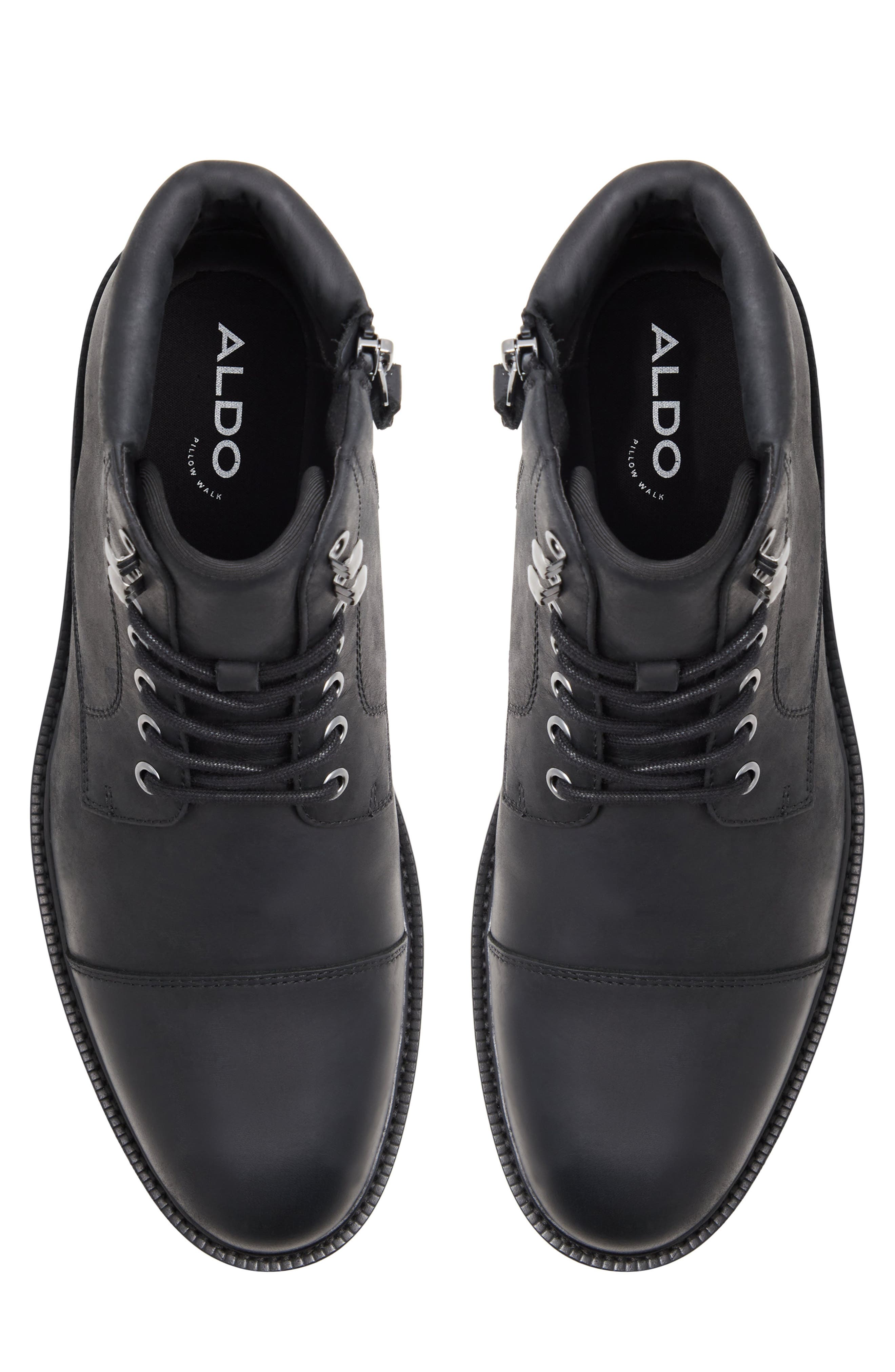 ALDO Darionn Waterproof Lace-Up Cap Toe Boot, Alternate, color, 