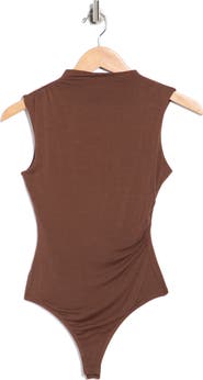 Blu Pepper Side Cinched Mock Neck Top