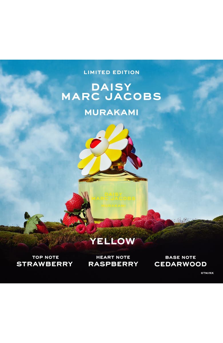 Marc Jacobs Daisy Murakami Yellow Eau de Parfum, Alternate, color,