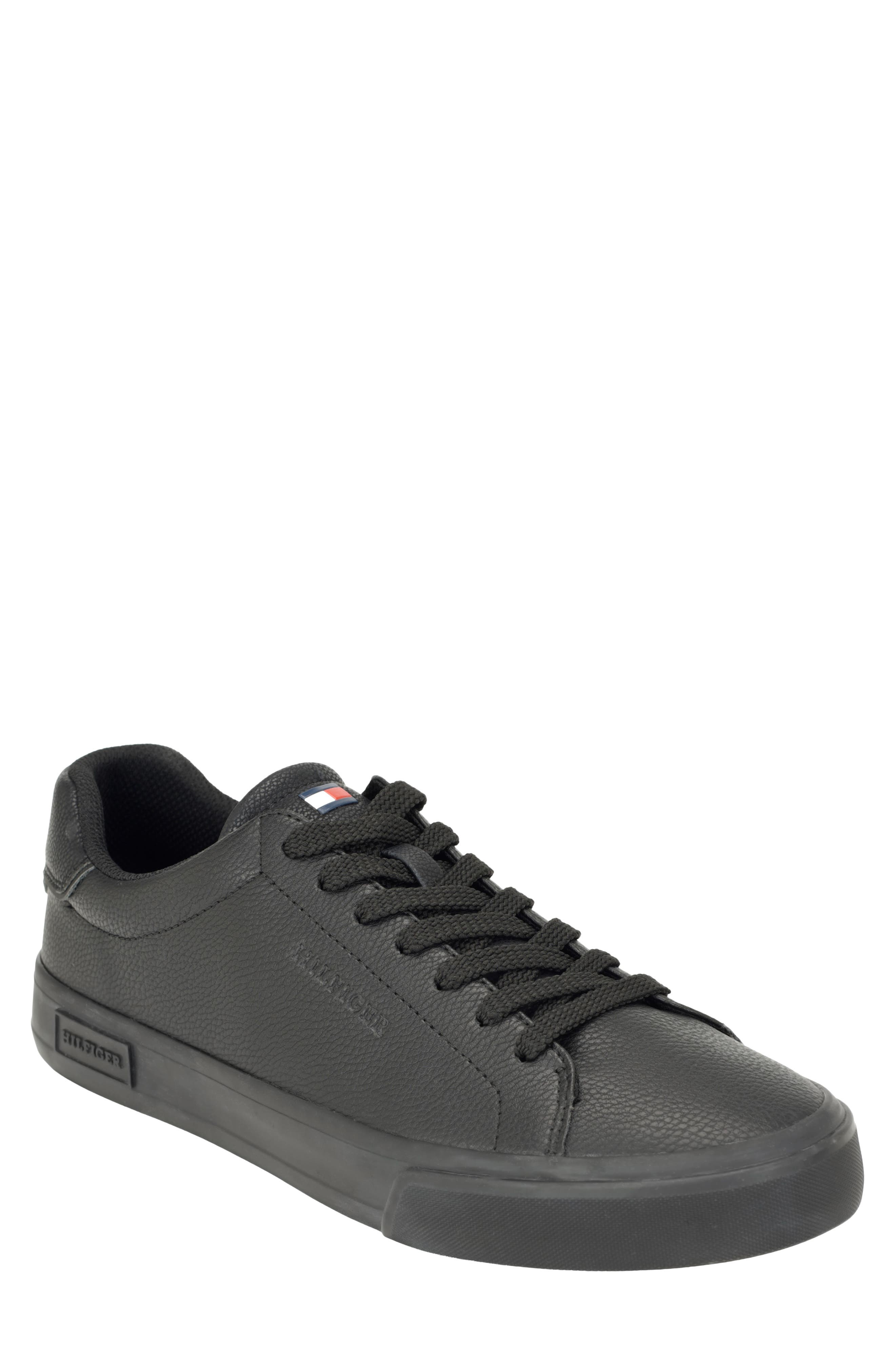 Rawly Low Top Sneaker, Main, color, BLACK/ BLACK