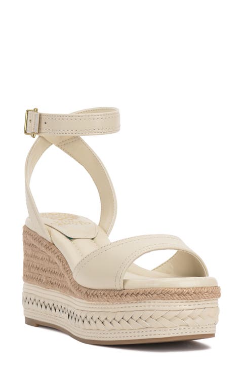 Lilla Ankle Strap Platform Wedge (Women)