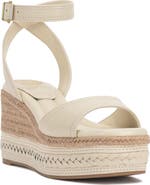 Vince Camuto Lilla Ankle Strap Platform Wedge