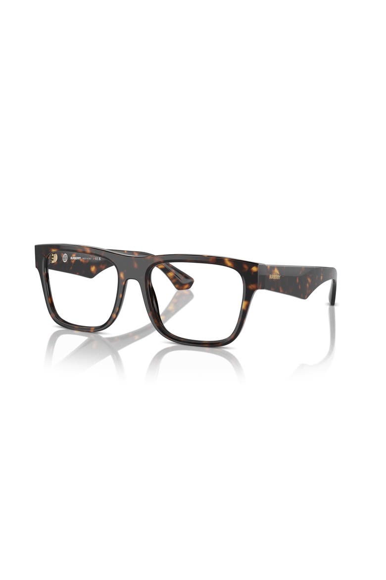 53mm Square optical glasses, Main, color, Brown