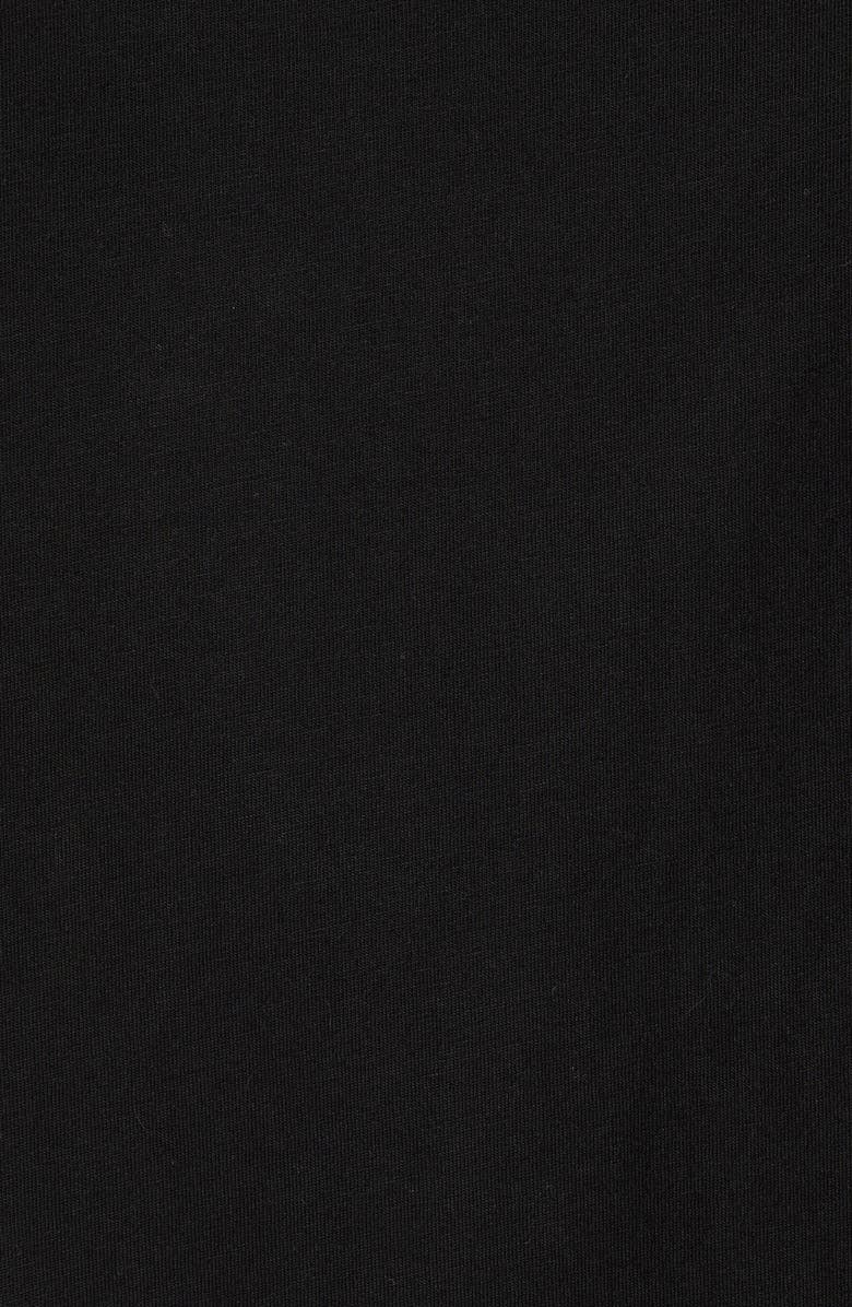 Moncler Logo Patch Cotton T-Shirt, Alternate, color, Black