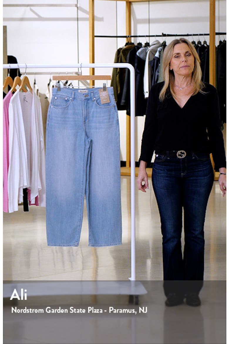 The Perfect Crop Wide Leg Jeans video