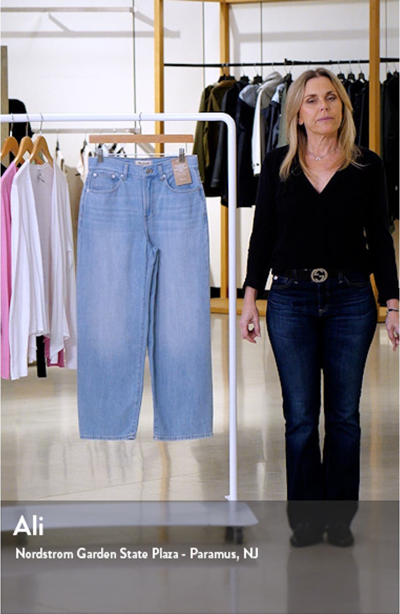 The Perfect Crop Wide Leg Jeans, sales video thumbnail