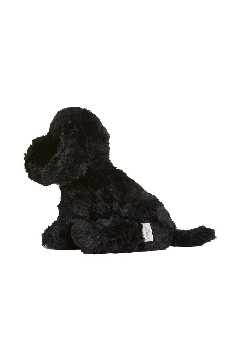 Warmies Black Lab Plush Toy, Alternate, color, Black