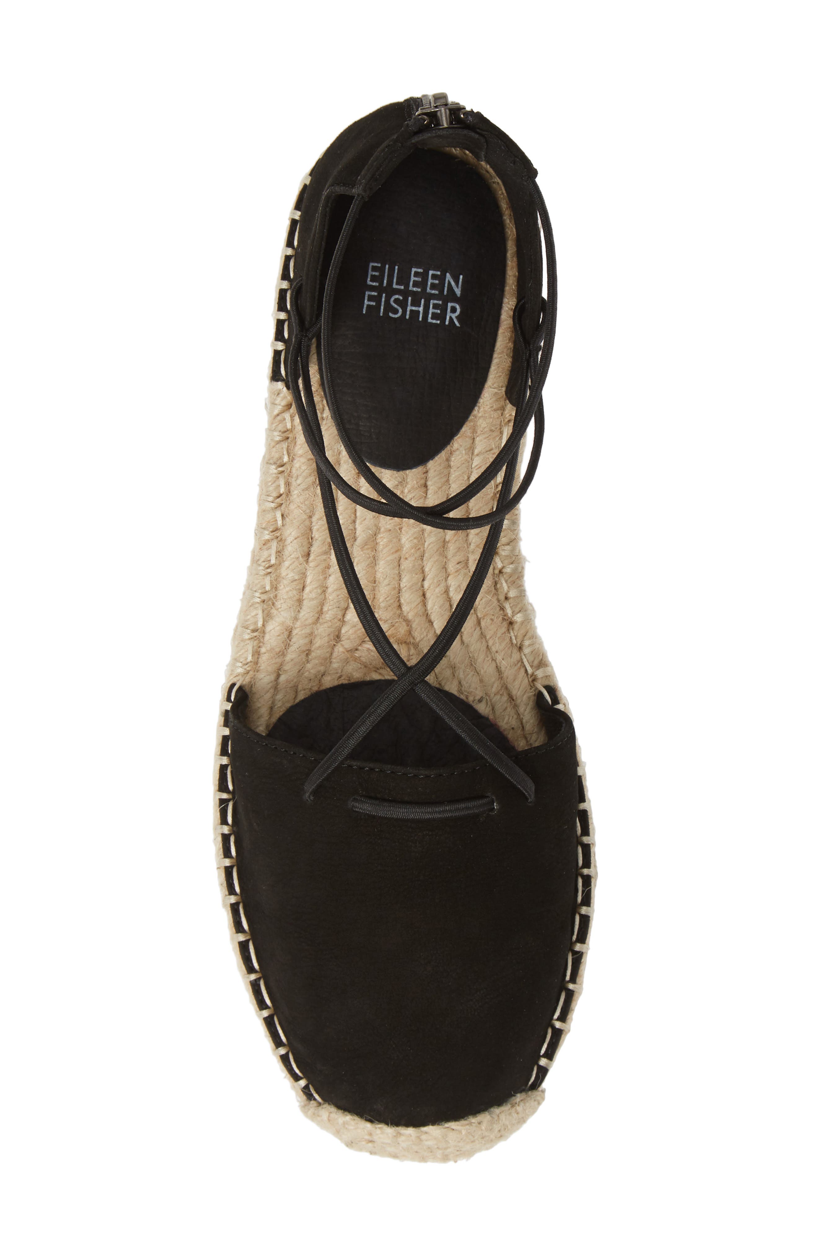 Eileen Fisher Lace Espadrille, Alternate, color, 