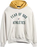 Fear of God Essentials MLB Athletics Sport Fit Cotton Graphic Hoodie