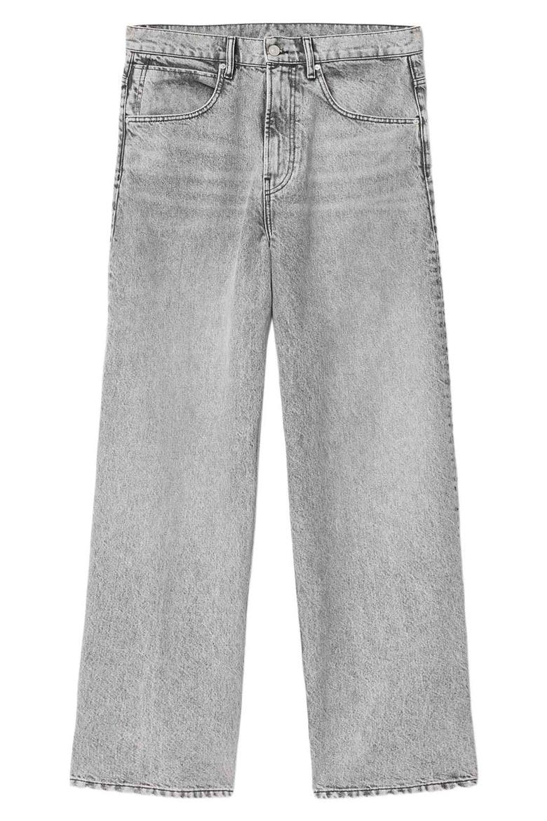 Rivet Sloch Straight Leg Jeans, Alternate, color, WASHED GREY