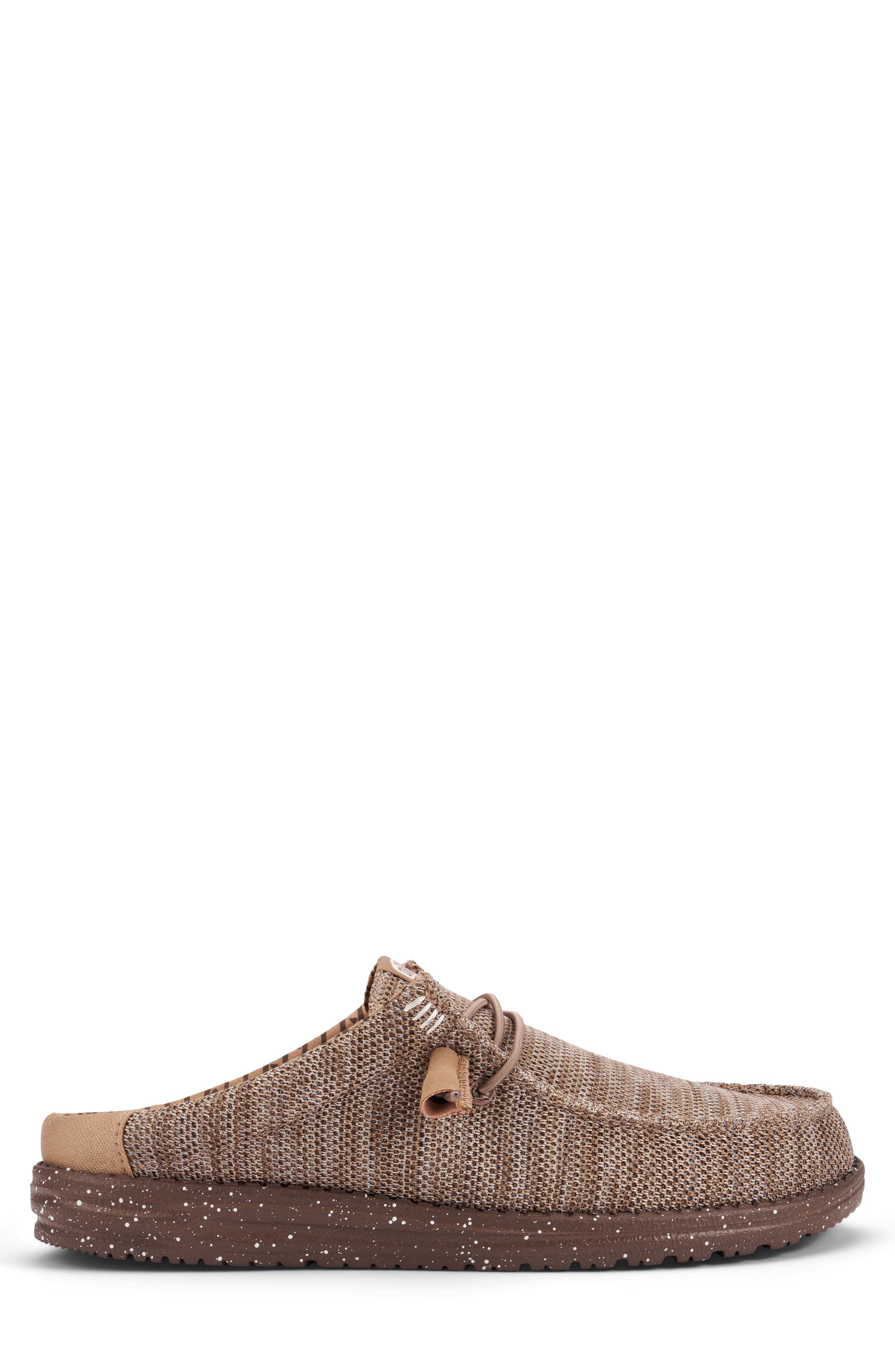 Hey Dude Wally Stretch Sox Slip-On, Alternate, color, Deep Taupe/ Chantrelle Tan