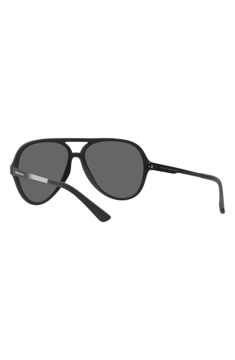 Armani Exchange 60mm Round Sunglasses, Alternate, color,