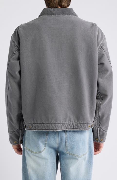Petrol Canvas Jacket