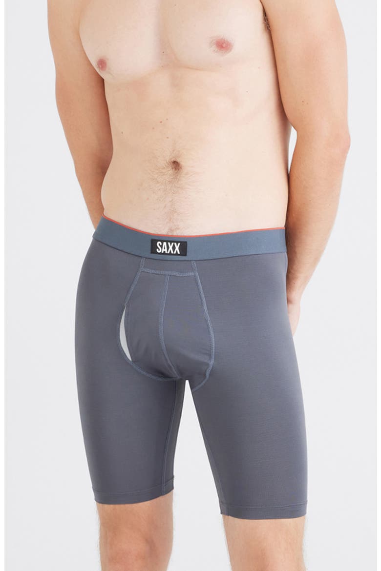 Multi-Sport Mesh Performance Long Boxer Briefs, Main, color, TURBULENCE