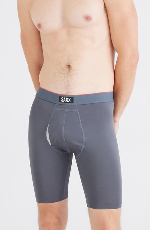 Saxx Multi-sport Mesh Long Boxer Briefs In Turbulence