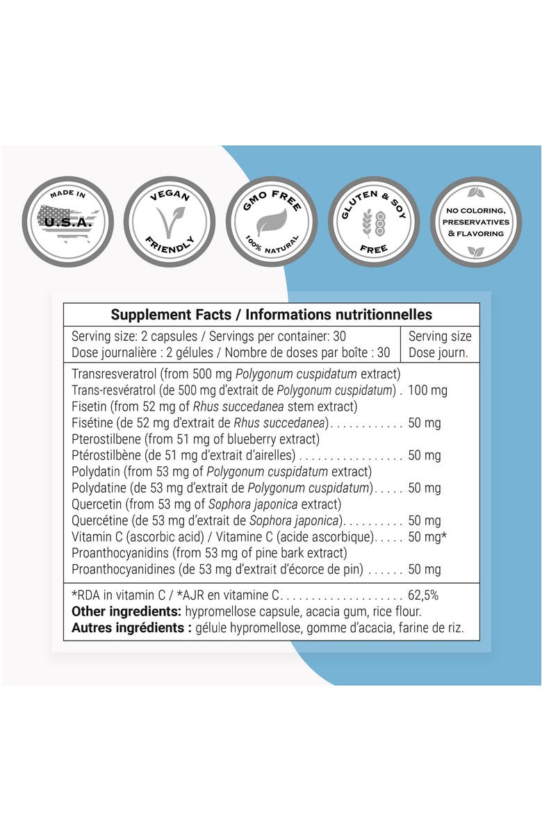 SuperSmart Resveratrol Synergy, Alternate, color,