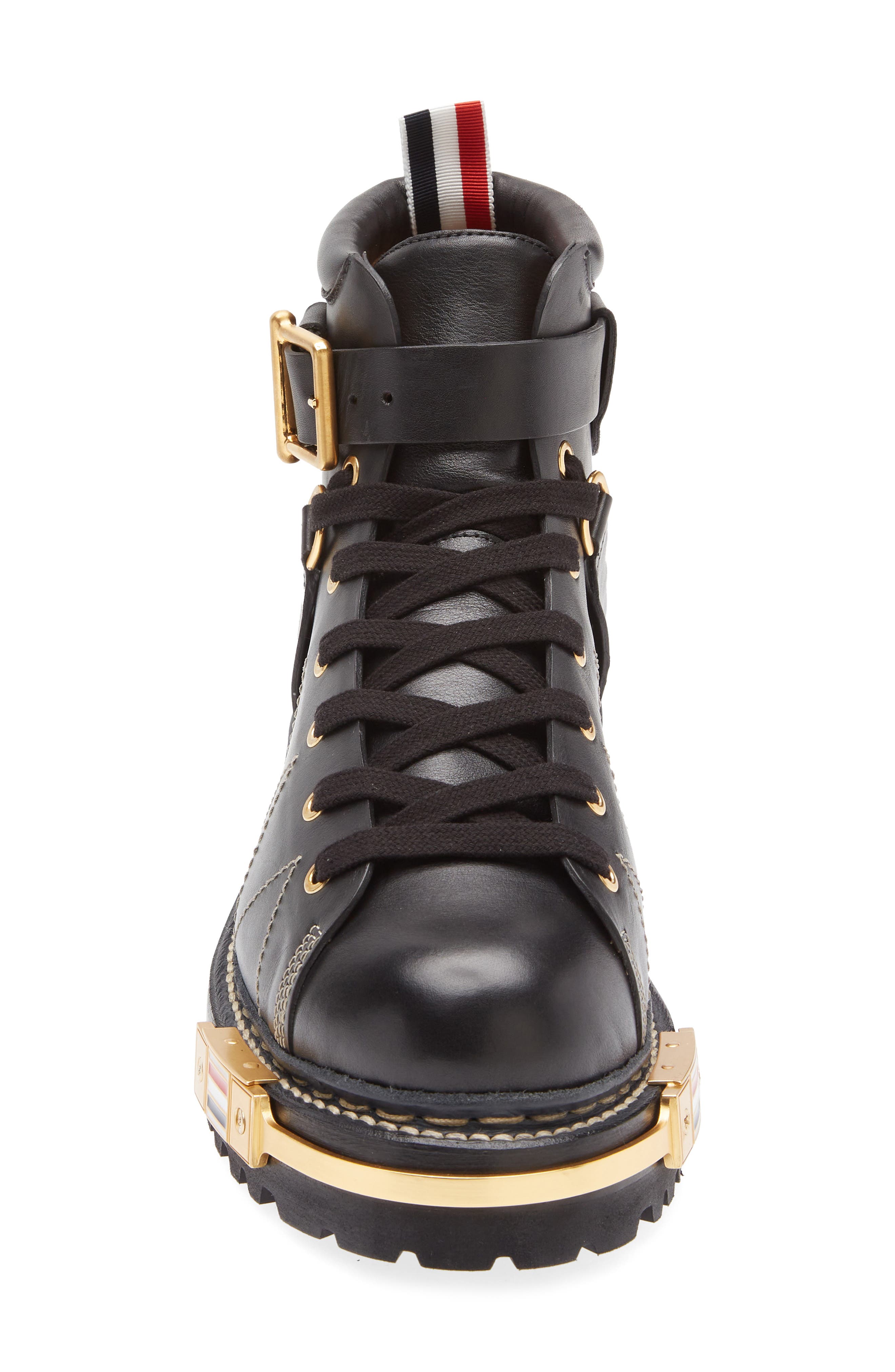 Thom Browne Hiking Boot, Alternate, color, Black