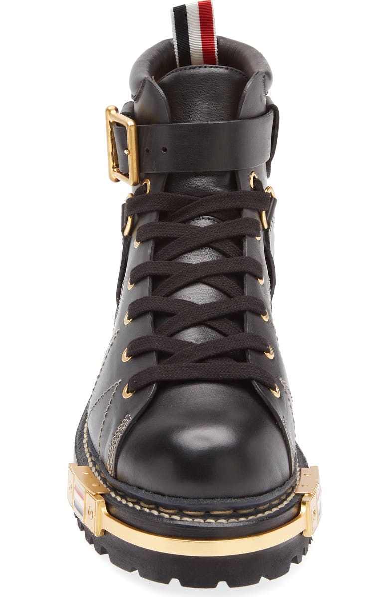 Thom Browne Hiking Boot, Alternate, color, Black