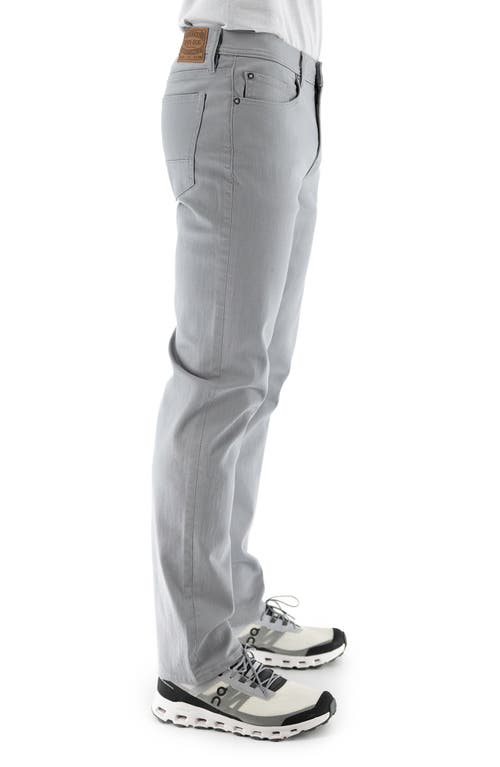 Devil-dog Dungarees Slim Straight Leg Jeans In Metal