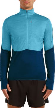 Icebreaker Tencel & Merino 200 Realfleece Descender Quarter Zip Pullover