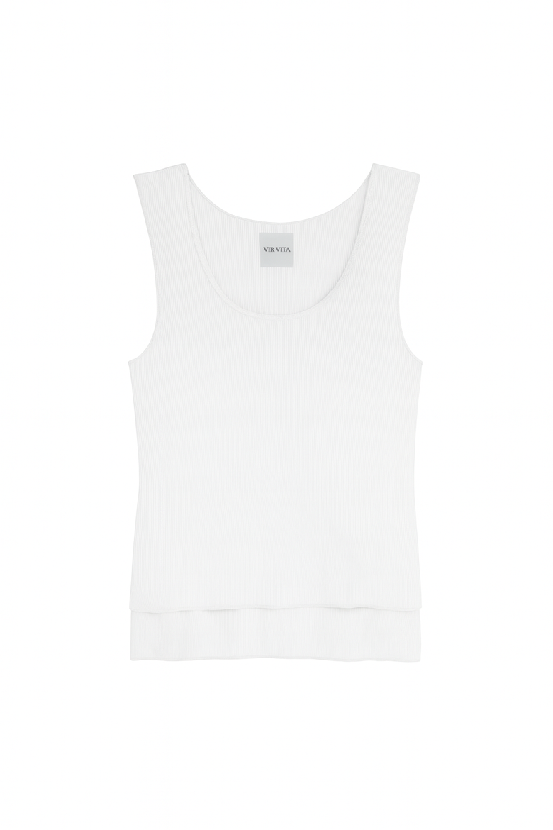 Clementine Tank, Main, color, Coconut