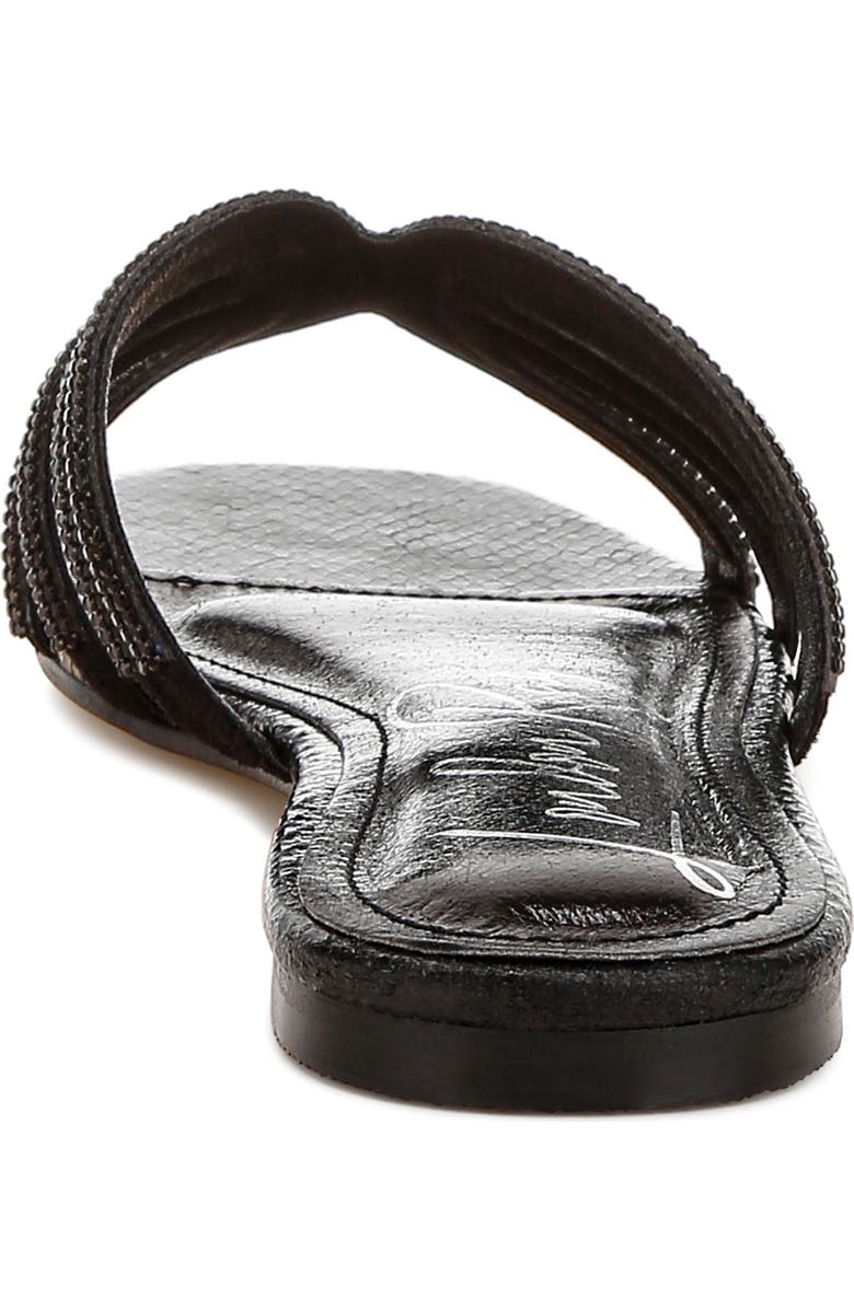 LONDON RAG Dindy Embellished Slide Sandal, Alternate, color, Black