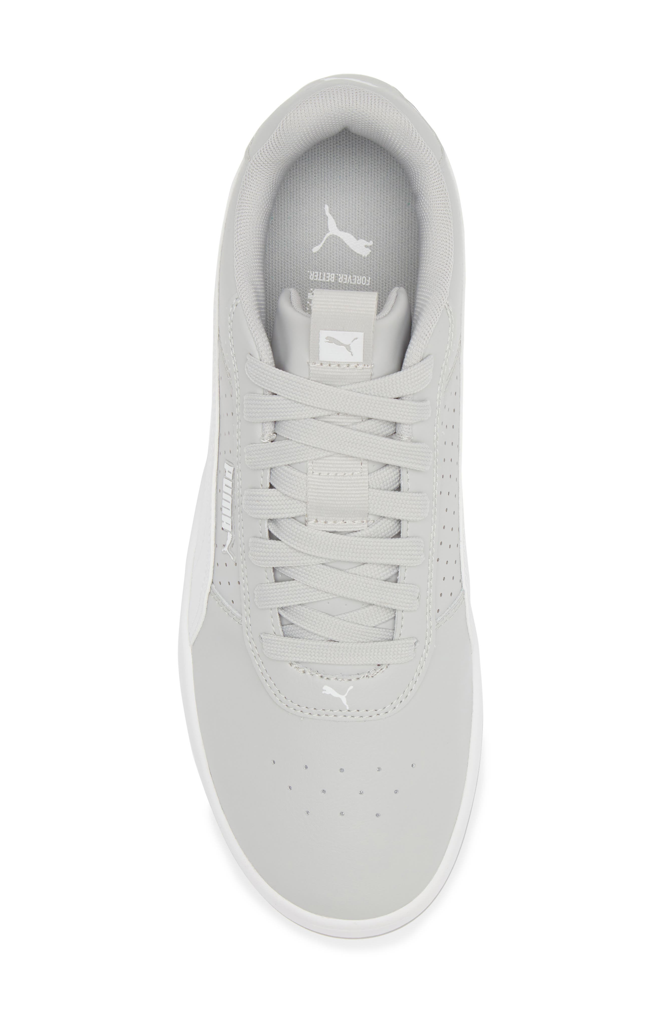 Court Ravine Sneaker, Alternate, color, COOL LIGHT GRAY-PUMA WHITE