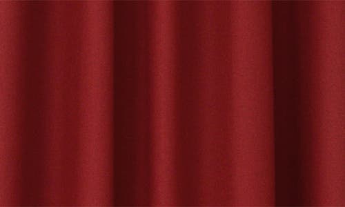 Outdoor Decor By Commonwealth Indoor Cotton Panel Curtain In Burgundy