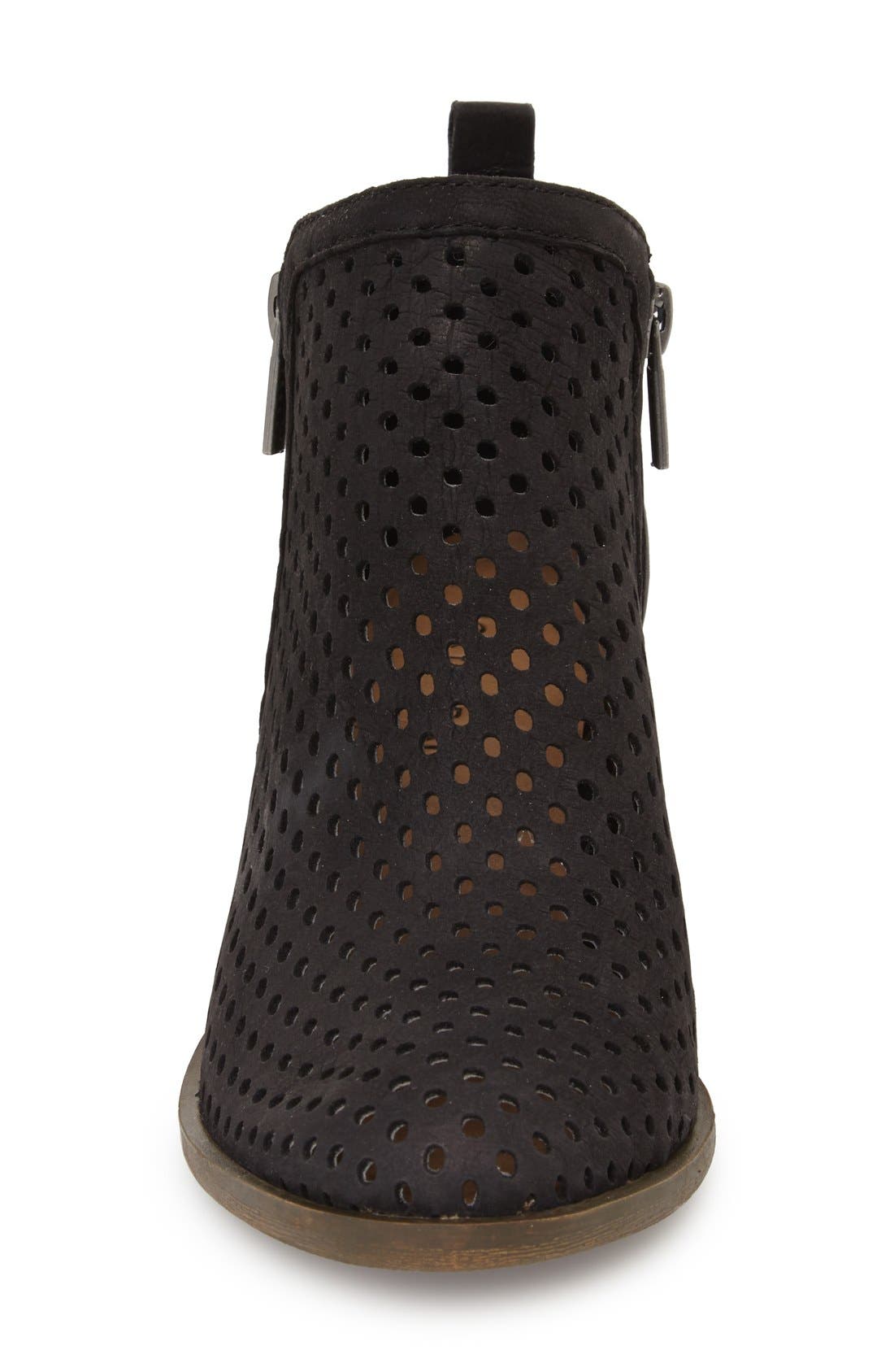 Lucky Brand 'Basel' Perforated Bootie, Alternate, color, 
