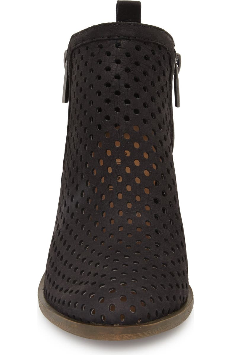 Lucky Brand 'Basel' Perforated Bootie, Alternate, color,
