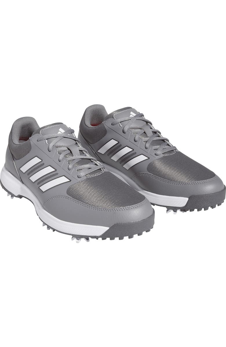 adidas Tech Response 3.0 Golf Shoe, Main, color, Grey/ White/ Grey Heather