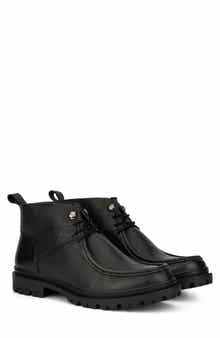 RESERVE FOOTWEAR Positron Lug Sole Leather Chukka Boot