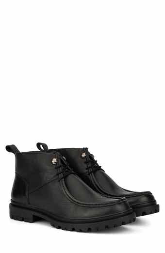 RESERVE FOOTWEAR Positron Lug Sole Leather Chukka Boot