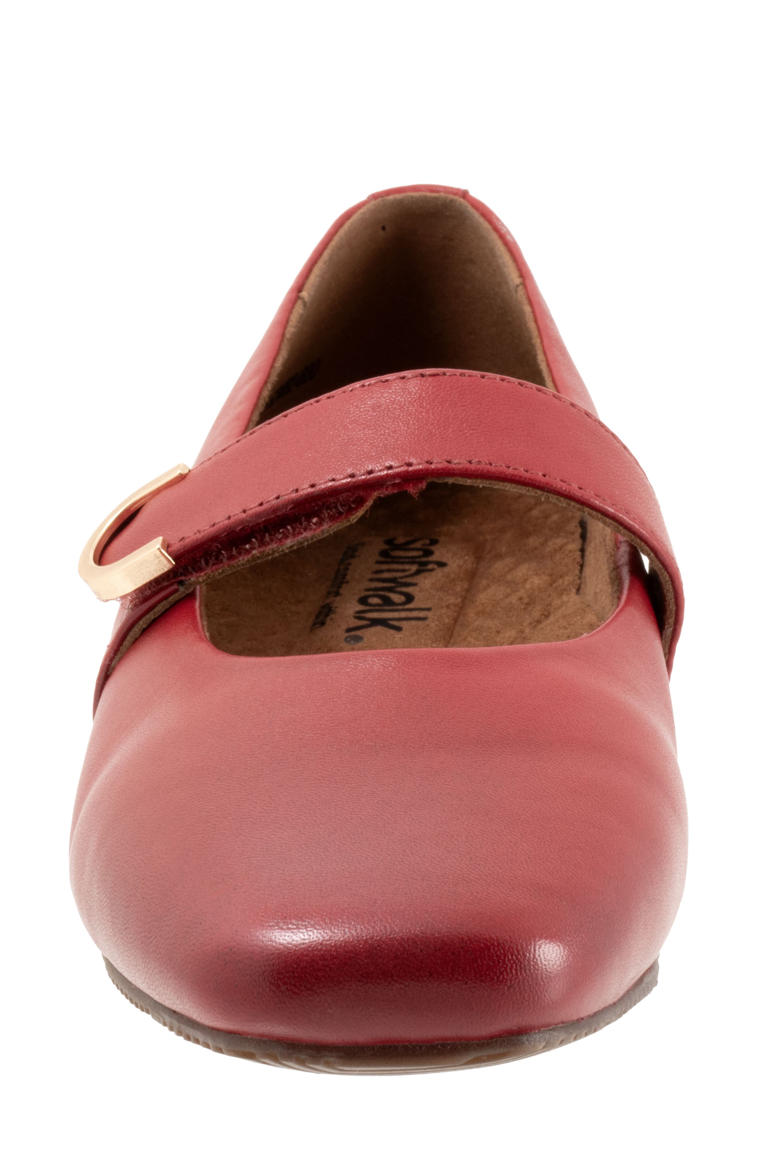Valdivia Mary Jane Flat, Alternate, color, RED