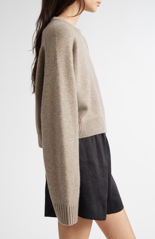 LOULOU DE SAISON LOULOU DE SAISON BRUZZI OVERSIZE WOOL & CASHMERE SWEATER 