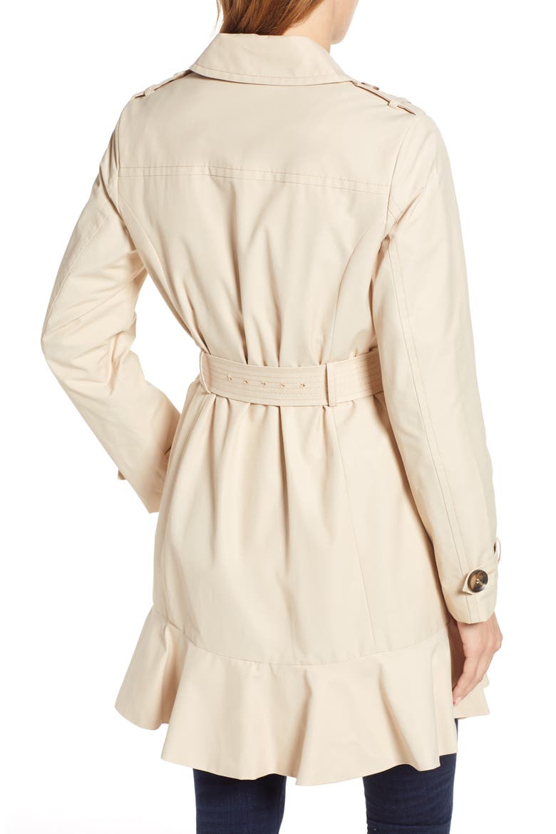 millbrook twill water resistant rain coat, Alternate, color, SAND CASTLE