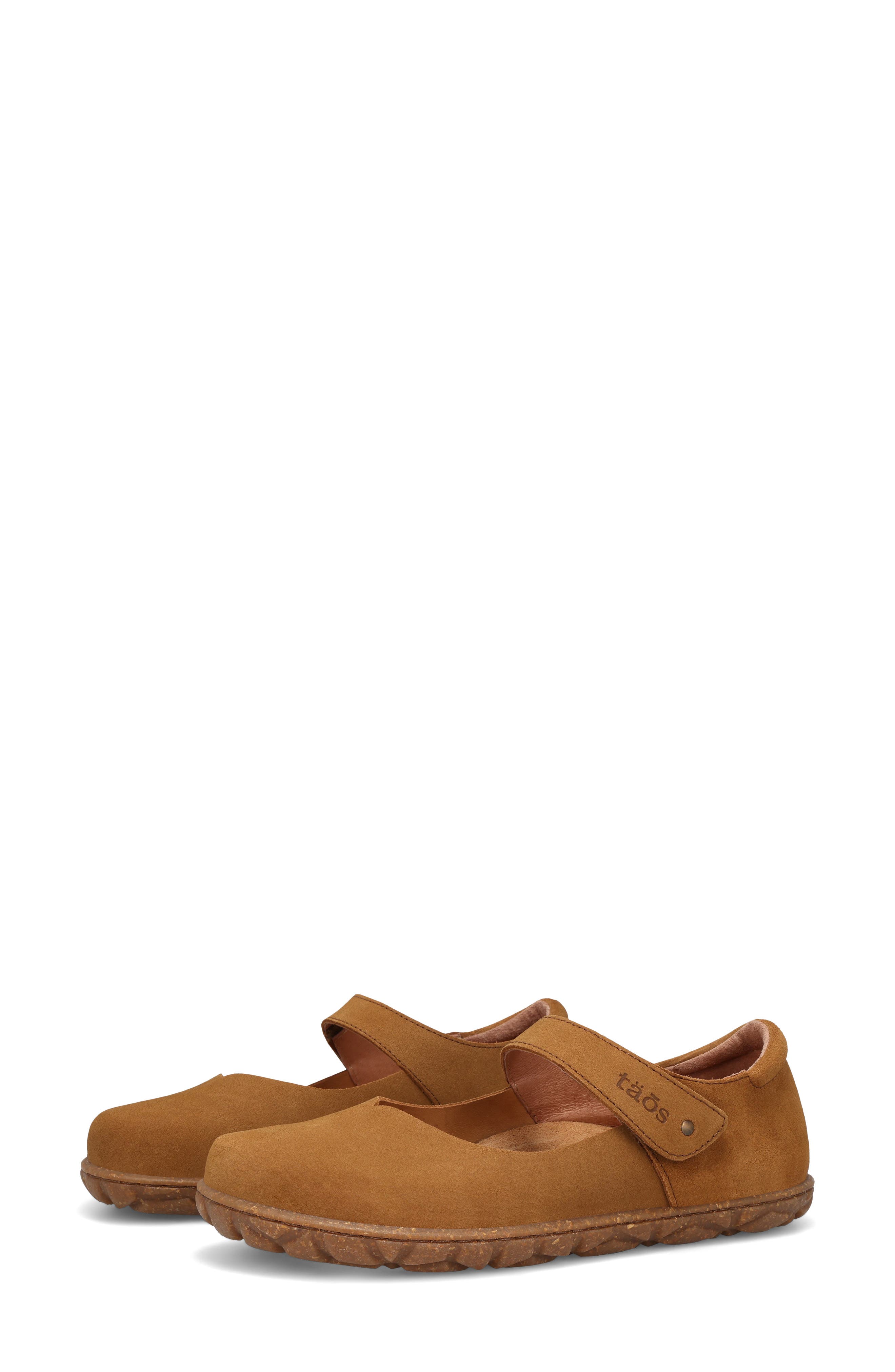 Taos Success Mary Jane Flat, Alternate, color, Camel Suede