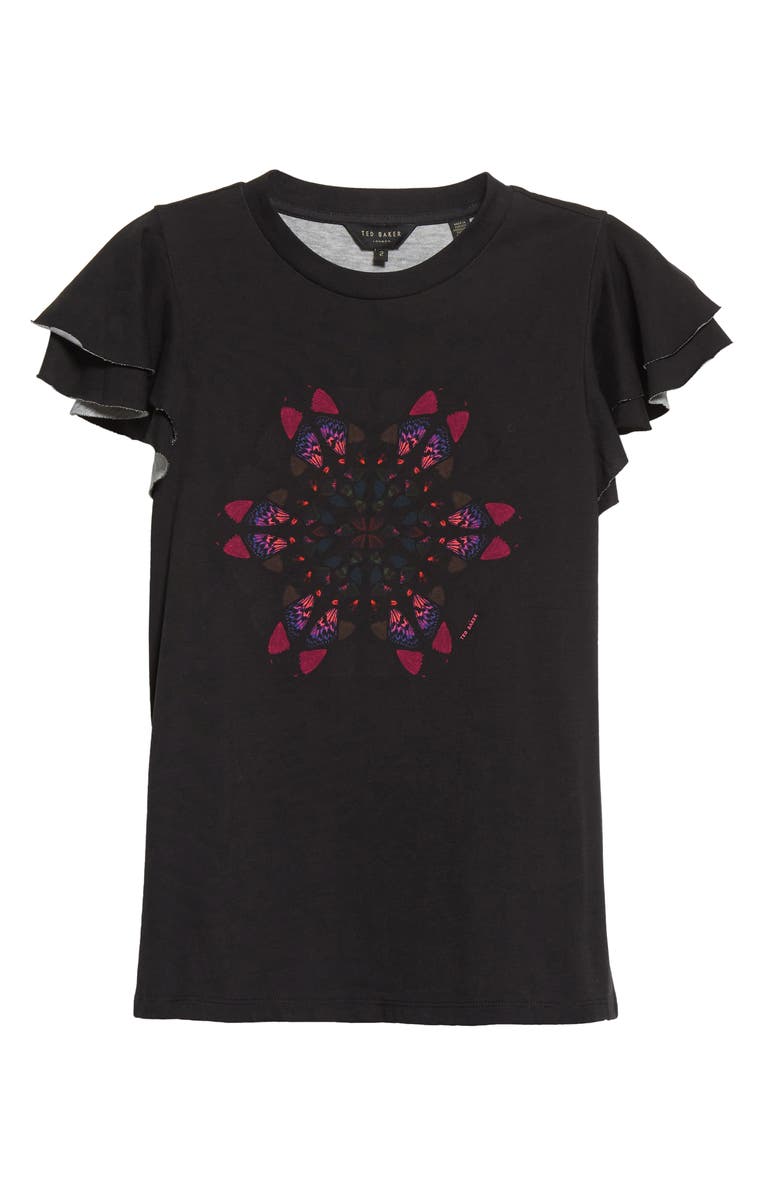 Ted Baker London Butella Graphic T-Shirt, Alternate, color,