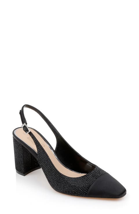 Tatumn Embellished Slingback Pump