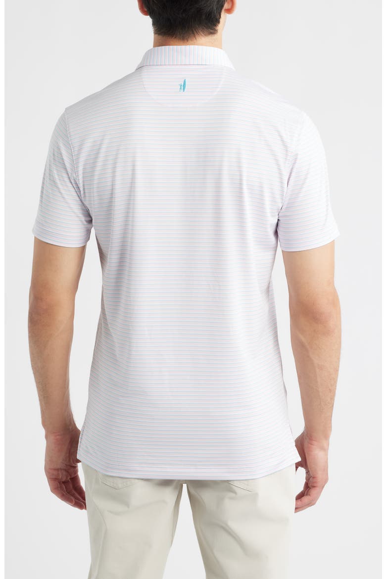 Rex Stripe Performance Jersey Polo, Alternate, color, LOLLIPOP