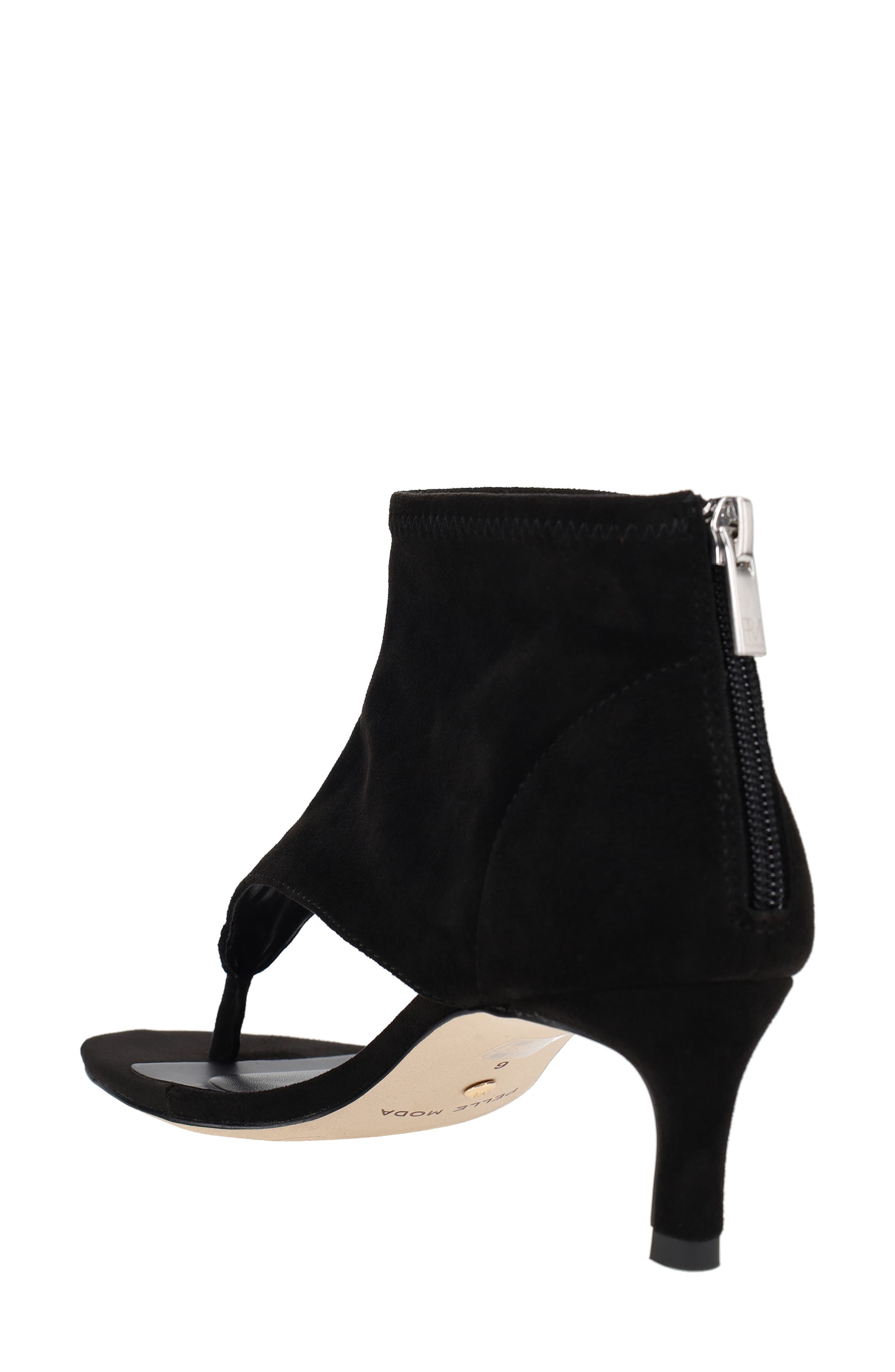 Unise Thong Sandal, Alternate, color, BLACK