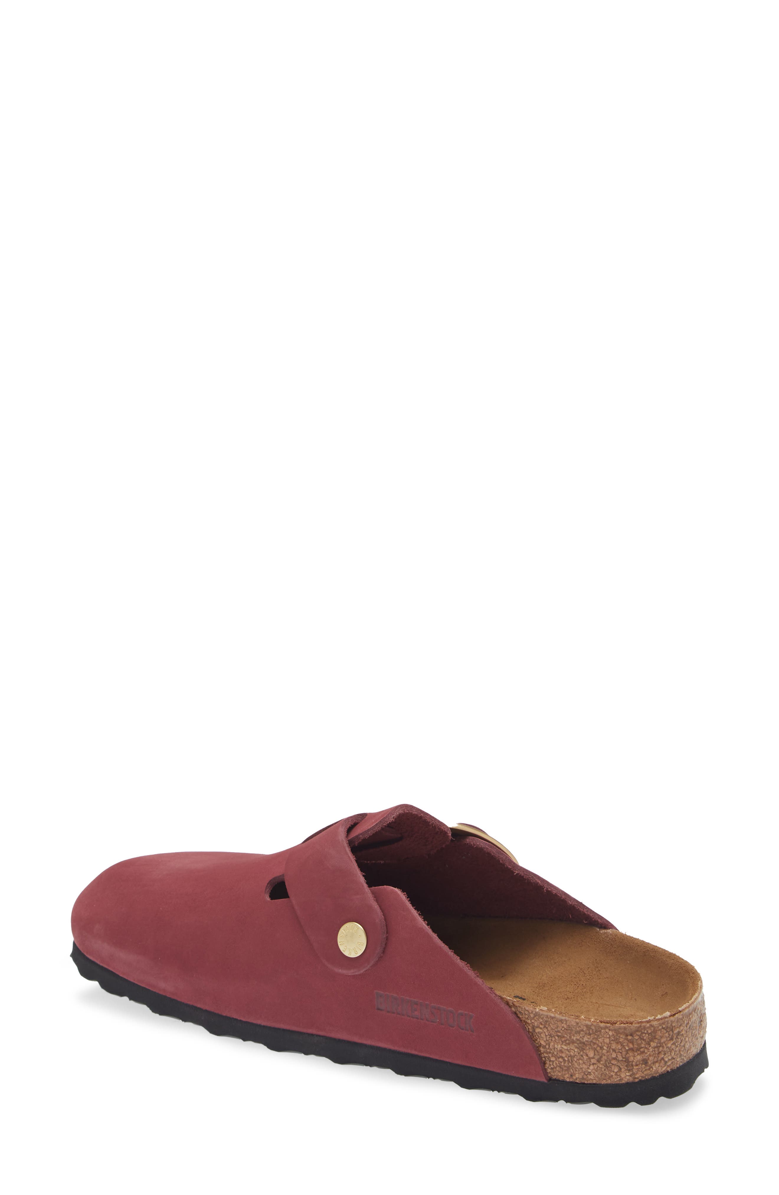 Birkenstock Boston Big Buckle Clog, Alternate, color, Purple