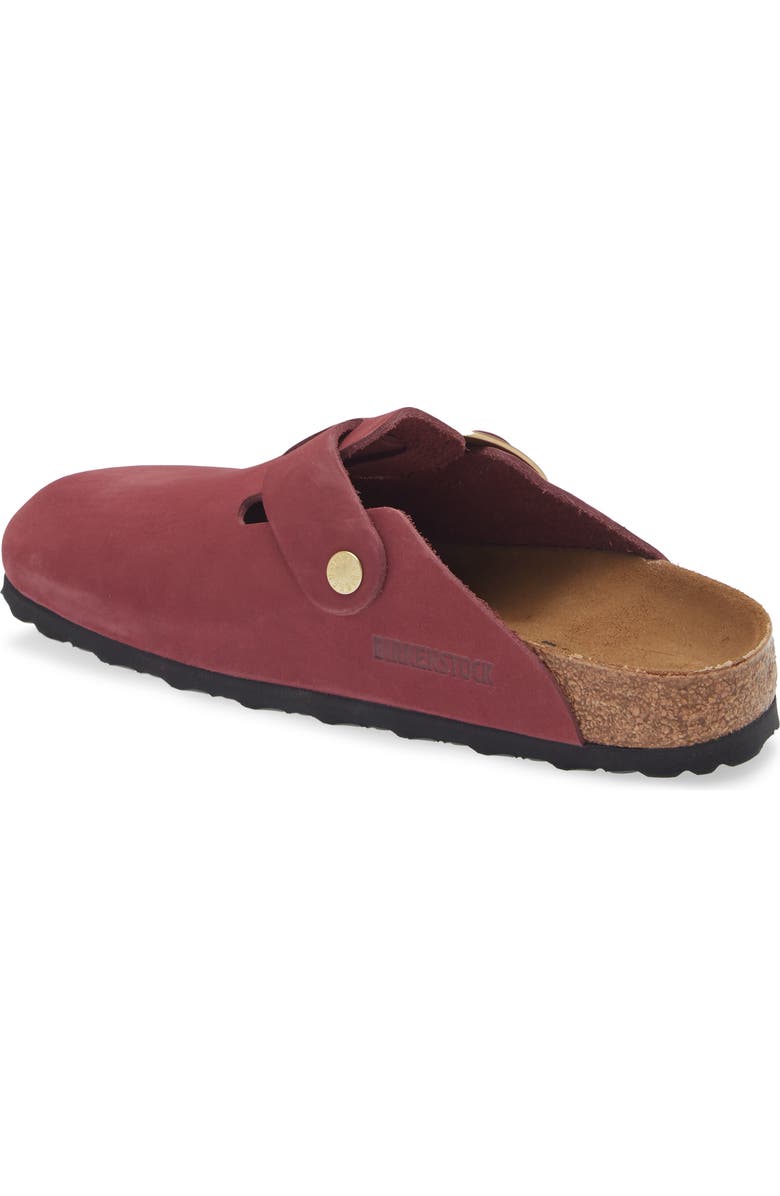 Birkenstock Boston Big Buckle Clog, Alternate, color, Purple