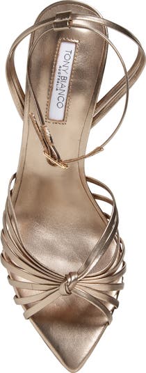 Maxos Ankle Strap Pointed Toe Sandal