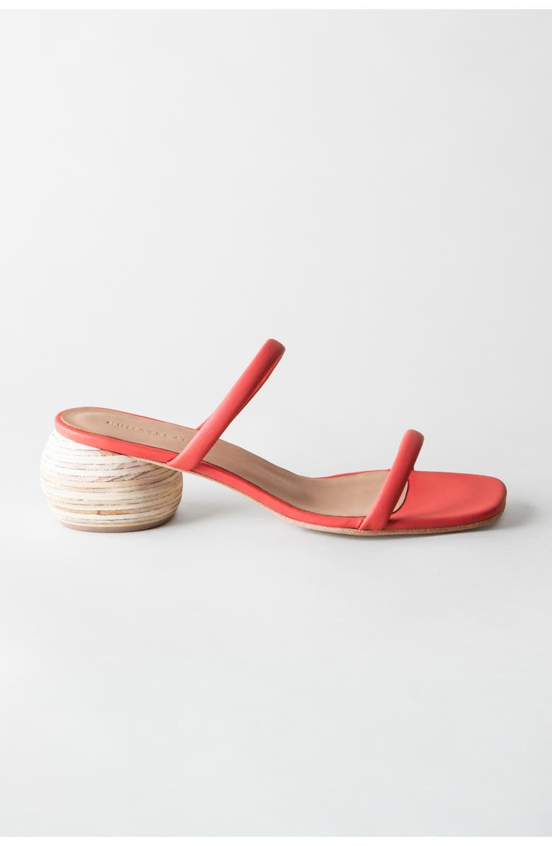 Huma Blanco Chachi Slide Sandal, Alternate, color, Tomato